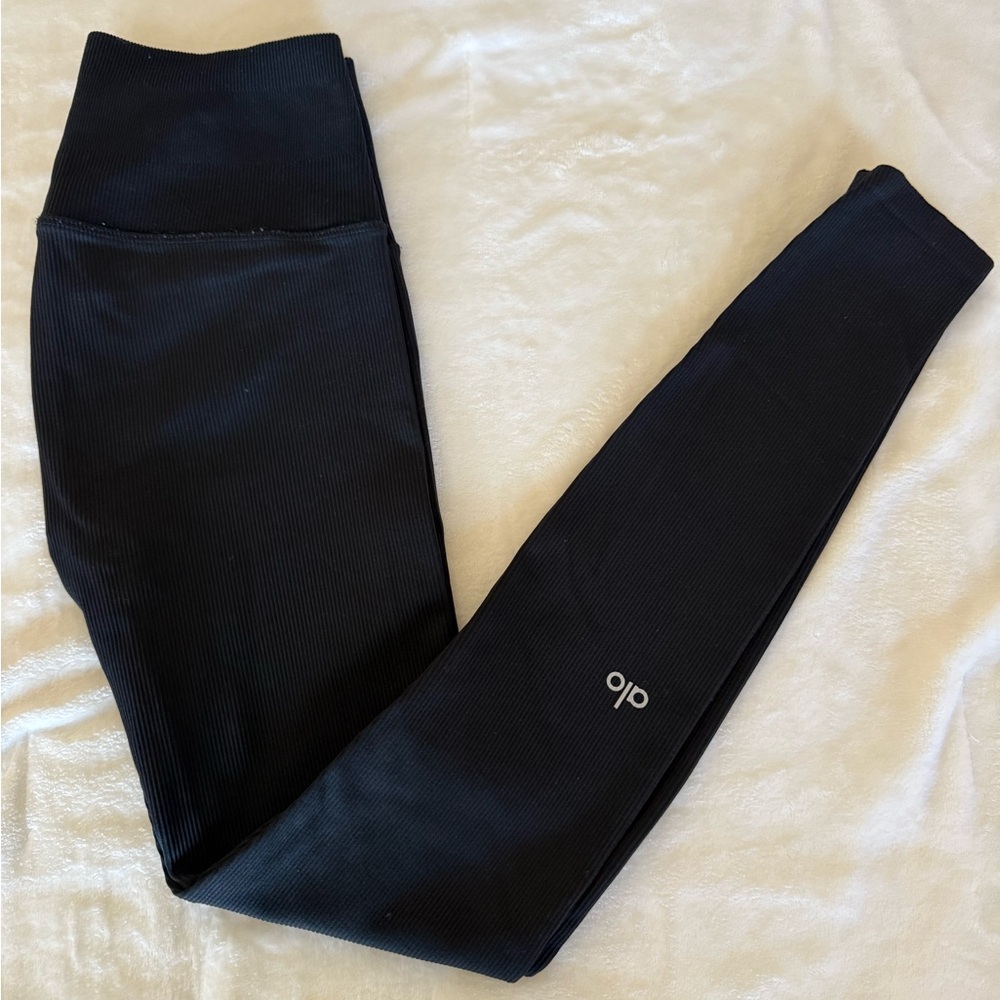 ALO YOGA ribbed leggings size XS